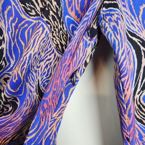 Paris Atelier And Other Stories size 2 twist knot dress abstract print - Picture 5 of 14